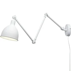 By Rydéns Sänglampor|Vägglampor-Bazar Vägglampa Lång Arm, Vit