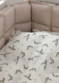 Barn Sebra Barnsängkläder-Bäddset 70x100 + 40x45 cm, Jetty Beige