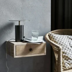 House Doctor Sängbord & Nattduksbord|Sängbord & Nattduksbord-Bedsi Sidobord, Svart