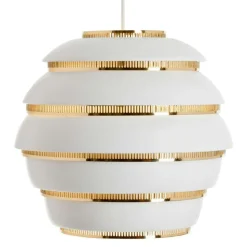 Artek Pendellampor-Beehive A331 Pendel, Svart/Mässing