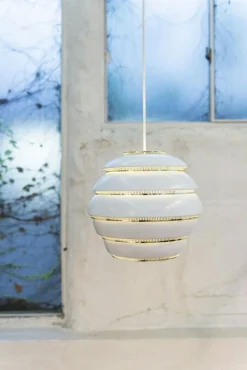 Artek Pendellampor-Beehive A331 Pendel, Svart/Mässing