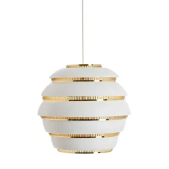 Artek Pendellampor-Beehive A331 Pendel, Svart/Mässing