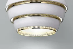 Artek Pendellampor-Beehive A331 Pendel, Svart/Mässing