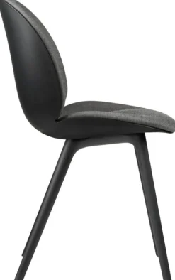 GUBI Stolar-Beetle Stol Klädd Framsida / Plastbas, Plain 0023