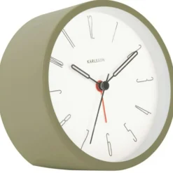 Belle Numbers Väckarklocka, Vit