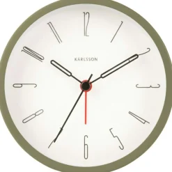 Belle Numbers Väckarklocka, Vit