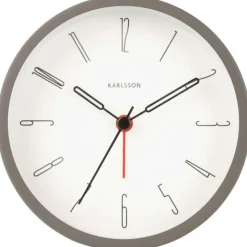 Belle Numbers Väckarklocka, Vit