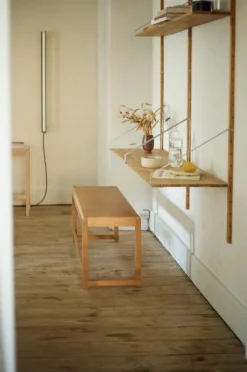 Bench 01 Bänk, Brun