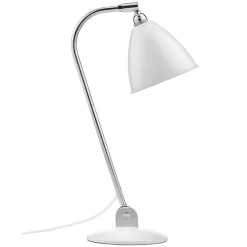 GUBI Skrivbordslampor|Bordslampor-Bestlite BL2 Bordslampa, Krom/Soft White Semi Matte