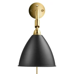 Bestlite BL7 Vägglampa, Mässing / Benporslin