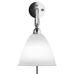 Bestlite BL7 Vägglampa, Mässing / Benporslin