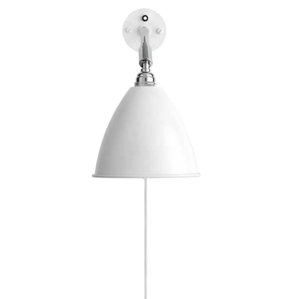 Bestlite BL7 Vägglampa, Mässing / Benporslin