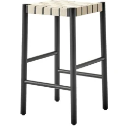 Betty TK7 Barstol TK7, Svart / Svart Vävband