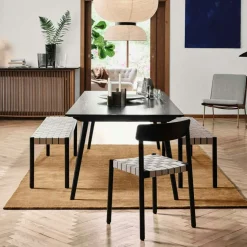 Betty TK5 Bänk, Rökt Ek