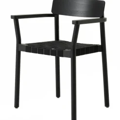 Betty TK9 Karmstol, Rökt Ek / Naturligt Vävband