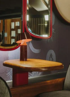 Marset Portabla Lampor|Portabla Lampor-Bicoca Bordslampa Portabel, Gul