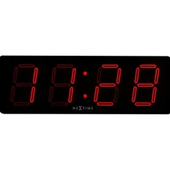 NeXtime Väggklockor-Big D Klocka LED,