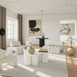 101 Copenhagen Sidobord & Avlastningsbord|Soffbord-Big Foot Bord Låg, Kaffe