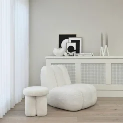 101 Copenhagen Pallar-Big Foot Pall, Kritvit