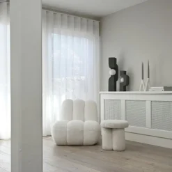 101 Copenhagen Pallar-Big Foot Pall, Kritvit