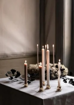 Skultuna Ljusstakar-Bijou Ljusstake, Silverpläterad Mässing