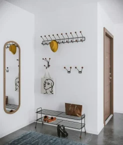 Bill Horizontal Hängare L, Svart