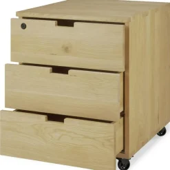 Ethnicraft Hurtsar-Billy Låda Med Lås, Svartbetsad Ek