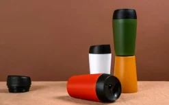 Sagaform Termosmuggar-Bilmugg Med Låsbar Tryckfunktion 24 cl,