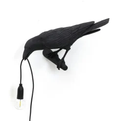 Bird Lamp Looking Left, Svart