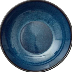 Bitz Pastatallrik 20 cm, Svart/Blå