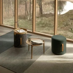 Design House Stockholm Pallar-Björk Pall Hög, Mörkgrå