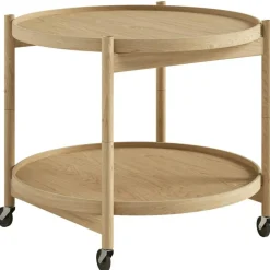 Brdr. Krüger Brickbord-Bølling Brickbord Ø60 cm, Oljad Valnöt