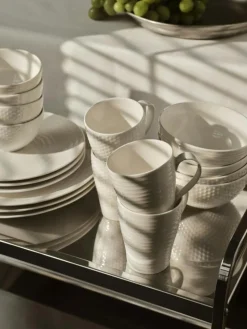 Blond Soppskål 60 cl, Vit Stripe