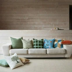 Chhatwal & Jonsson Prydnadskuddar & Fodral-Bloom Kuddfodral 50x50 cm, Himmelsblå