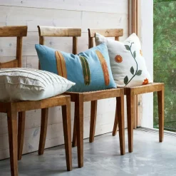 Chhatwal & Jonsson Prydnadskuddar & Fodral-Bloom Kuddfodral 50x50 cm, Himmelsblå