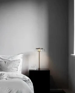 Nuura Bordslampor-Blossi Bordslampa Integrerad 230 mm, Nordic Gold /