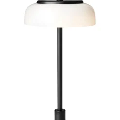 Blossi Bordslampa Integrerad 170 mm, Svart / Opal