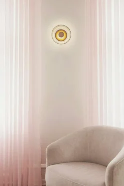 Nuura Vägglampor-Blossi Vägglampa, Guld / Opal