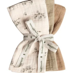 Barn Garbo & Friends Barnfiltar-Bluebell Muslin Tvättlappar 3-pack, 40X40 cm