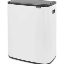 Bo Touch Top Papperskorg 2 x 30L, Vit