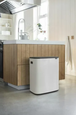 Bo Touch Top Papperskorg 60 L, Mattsvart