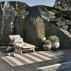 Pappelina Utomhusmattor & Balkongmattor|Plastmattor-Bob Matta 70x300 cm, Brick/Vanilla