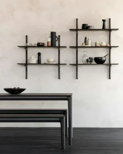 Ethnicraft Bänkar-Bok Bänk , 35x186 cm