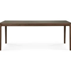 Ethnicraft Matbord Och Barbord-Bok Matbord Mörkbetsad Teak, 100x240 cm