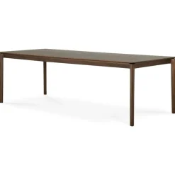 Ethnicraft Matbord Och Barbord-Bok Matbord Mörkbetsad Teak, 100x240 cm