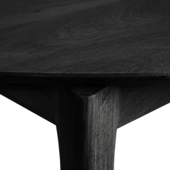 Bok Matbord Rund Utdragbar Ø129 cm, Ek