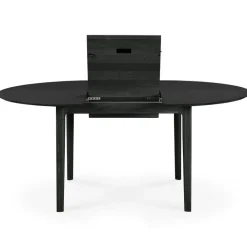 Bok Matbord Rund Utdragbar Ø129 cm, Ek