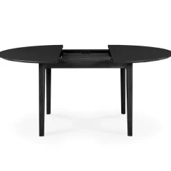 Bok Matbord Rund Utdragbar Ø129 cm, Ek