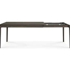 Ethnicraft Matbord Och Barbord-Bok Matbord Utdragbar Mörkbetsad Ek, 140-220 cm