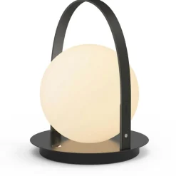 Bola Ljuslykta Portabel, Krom / Tan / Opal